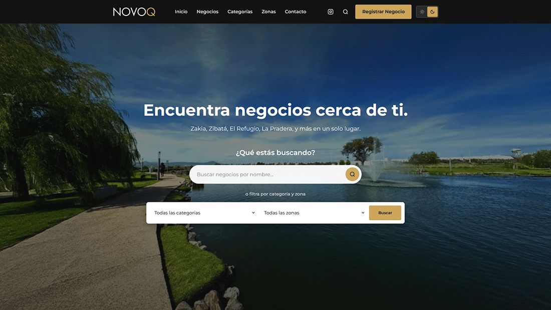 NOVOQ business directory platform